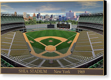 Load image into Gallery viewer, Shea Stadium 1969 - Canvas Print
