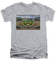 Load image into Gallery viewer, Shea Stadium 1969 - Men's V-Neck T-Shirt
