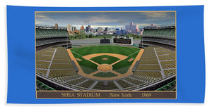 Shea Stadium 1969 - Beach Towel