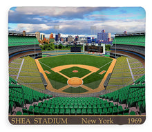 Load image into Gallery viewer, Shea Stadium 1969 - Blanket
