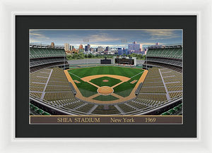 Shea Stadium 1969 - Framed Print