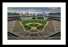 Load image into Gallery viewer, Shea Stadium 1969 - Framed Print
