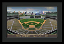 Load image into Gallery viewer, Shea Stadium 1969 - Framed Print
