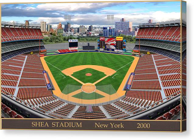 Shea Stadium 2000 - Canvas Print