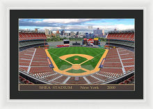 Load image into Gallery viewer, Shea Stadium 2000 - Framed Print
