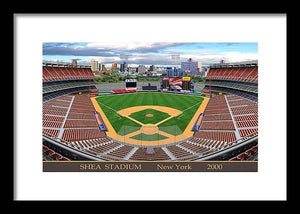 Shea Stadium 2000 - Framed Print