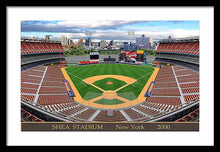 Load image into Gallery viewer, Shea Stadium 2000 - Framed Print
