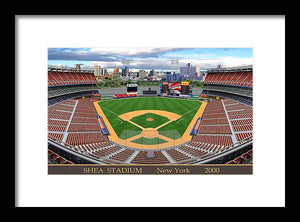 Shea Stadium 2000 - Framed Print