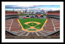 Load image into Gallery viewer, Shea Stadium 2000 - Framed Print
