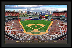 Shea Stadium 2000 - Framed Print