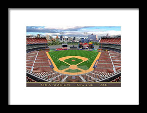 Shea Stadium 2000 - Framed Print