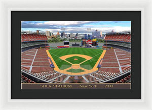 Shea Stadium 2000 - Framed Print