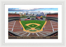 Load image into Gallery viewer, Shea Stadium 2000 - Framed Print
