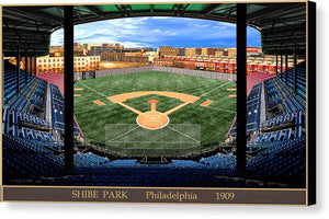 Shibe Park 1909 - Canvas Print