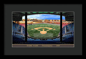 Shibe Park 1909 - Framed Print