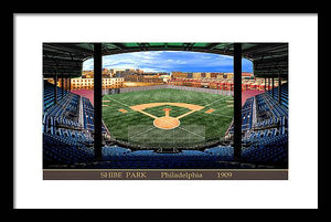 Shibe Park 1909 - Framed Print