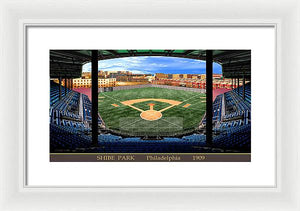 Shibe Park 1909 - Framed Print