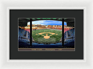 Shibe Park 1909 - Framed Print