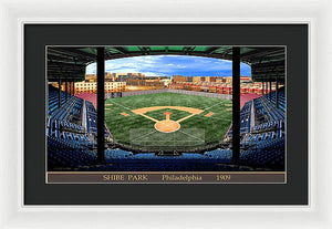 Shibe Park 1909 - Framed Print