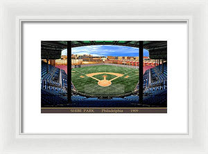 Shibe Park 1909 - Framed Print