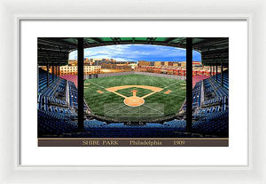 Shibe Park 1909 - Framed Print