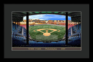 Shibe Park 1909 - Framed Print