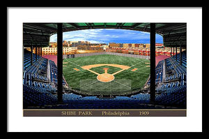 Shibe Park 1909 - Framed Print