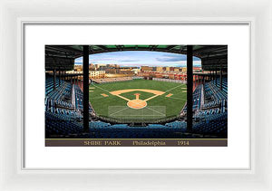 Shibe Park 1914 - Framed Print