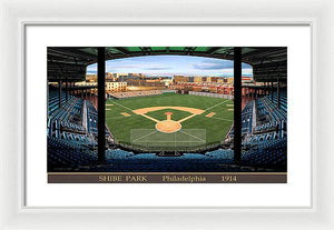 Shibe Park 1914 - Framed Print