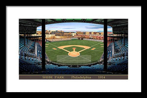 Shibe Park 1914 - Framed Print