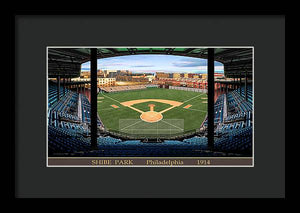 Shibe Park 1914 - Framed Print