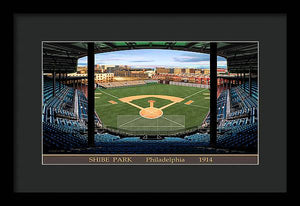 Shibe Park 1914 - Framed Print