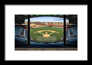 Shibe Park 1914 - Framed Print