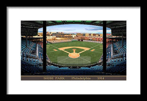 Shibe Park 1914 - Framed Print