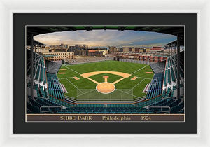 Shibe Park 1924 - Framed Print