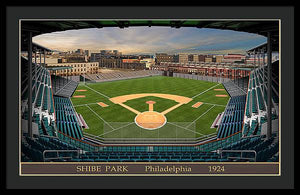 Shibe Park 1924 - Framed Print