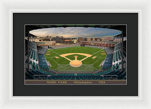 Shibe Park 1924 - Framed Print