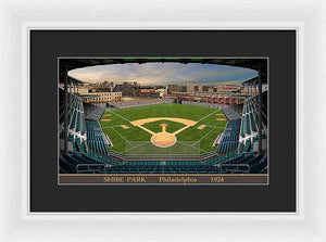 Shibe Park 1924 - Framed Print