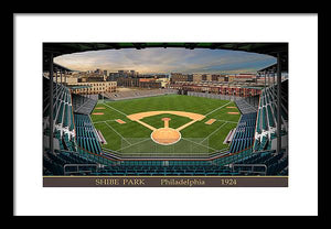 Shibe Park 1924 - Framed Print