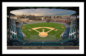 Shibe Park 1924 - Framed Print