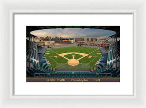 Shibe Park 1924 - Framed Print