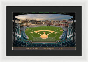 Shibe Park 1924 - Framed Print