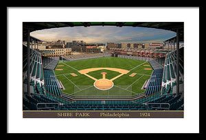 Shibe Park 1924 - Framed Print