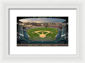 Shibe Park 1924 - Framed Print