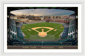 Shibe Park 1924 - Framed Print