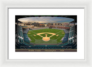 Shibe Park 1924 - Framed Print