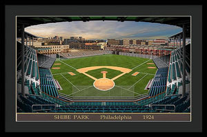 Shibe Park 1924 - Framed Print