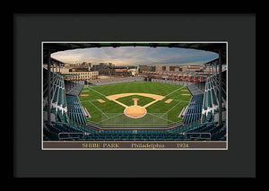 Shibe Park 1924 - Framed Print