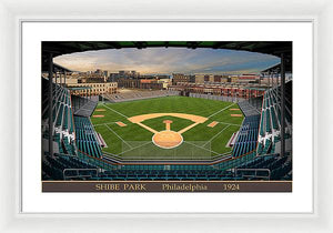 Shibe Park 1924 - Framed Print