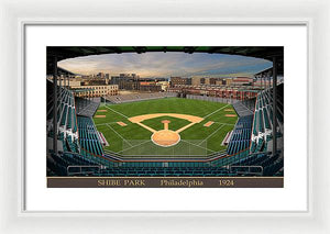 Shibe Park 1924 - Framed Print